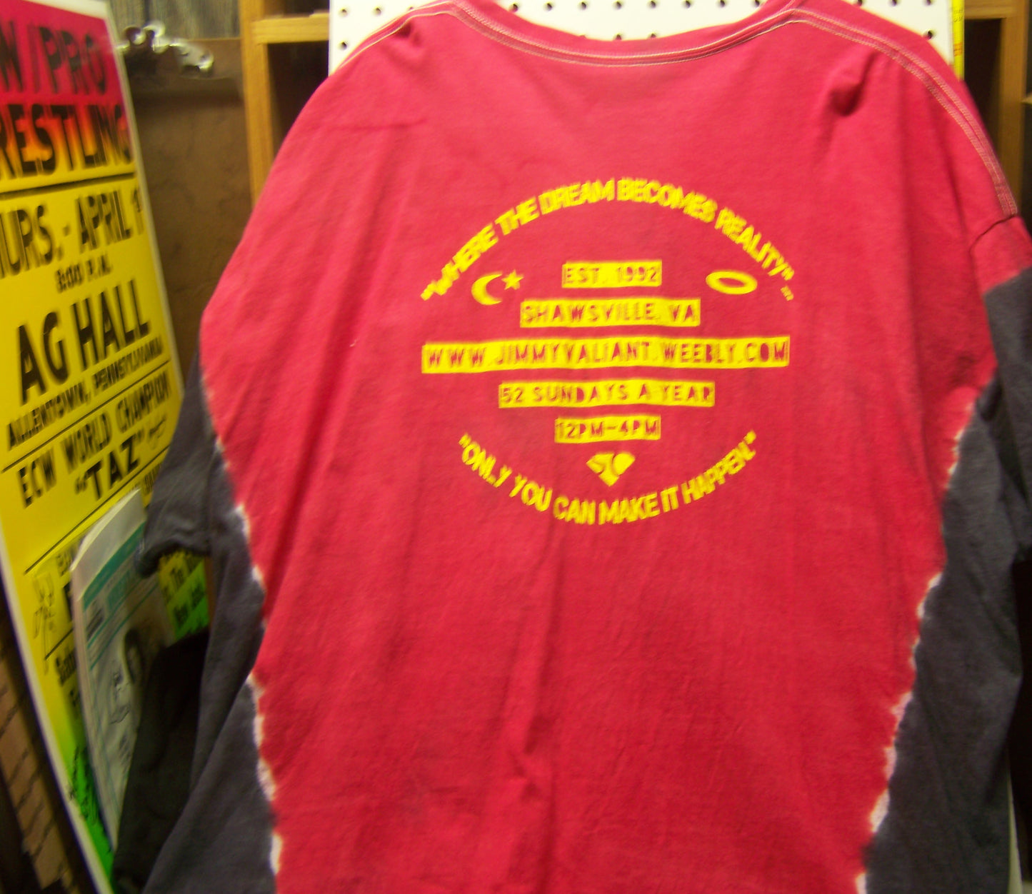 C1 Jimmy Valiant signed Tee Shirt w /COA