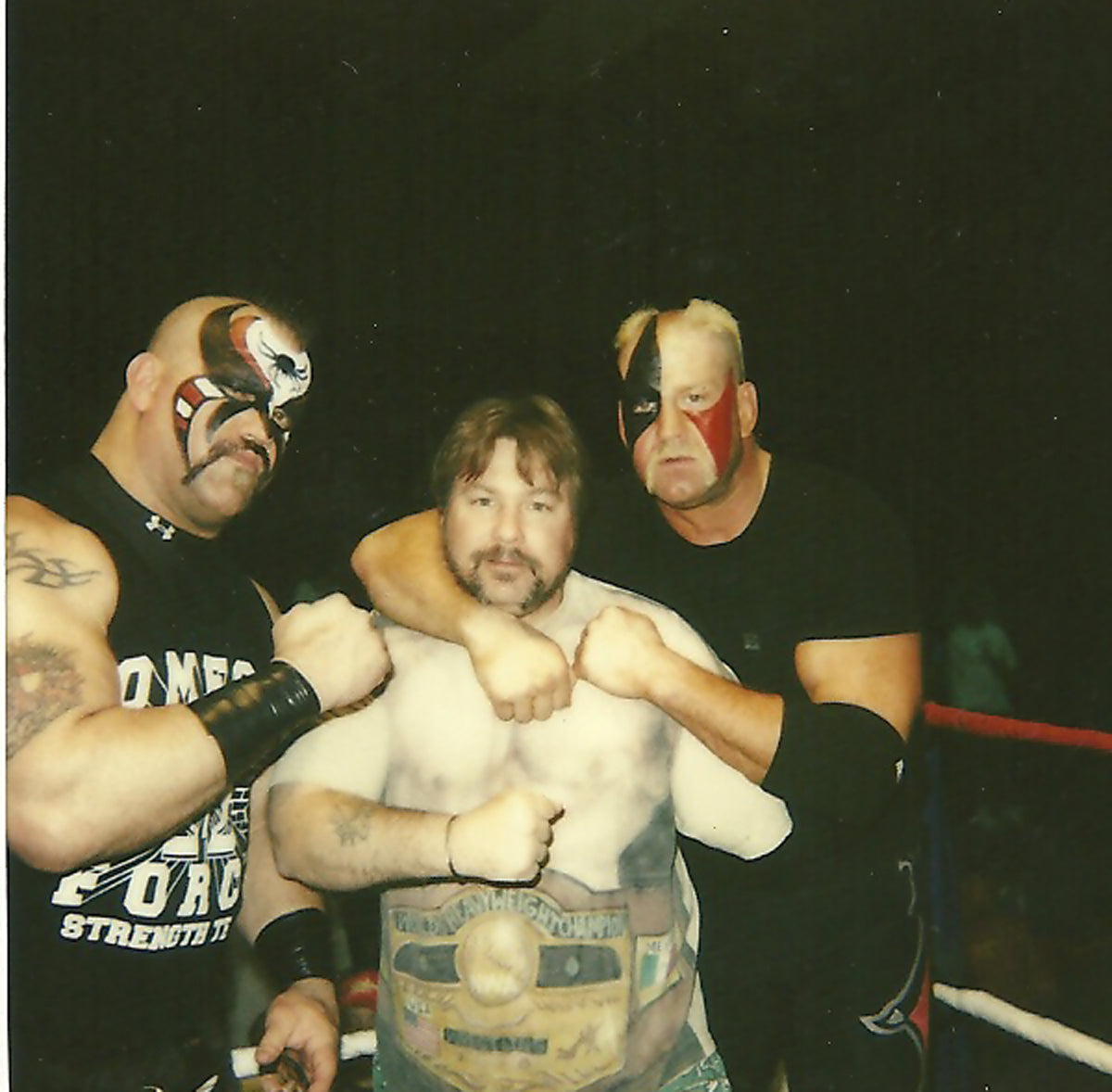 RW1  Road Warriors Hawk and Animal ( Both Deceased ) Autographed 8x10 Wrestling Photo w/COA