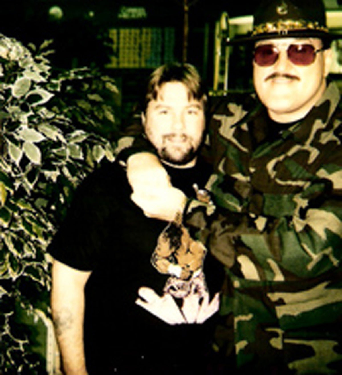 BD278  Sgt. Slaughter  Rick Martel    Autographed Vintage Wrestling Magazine w/COA