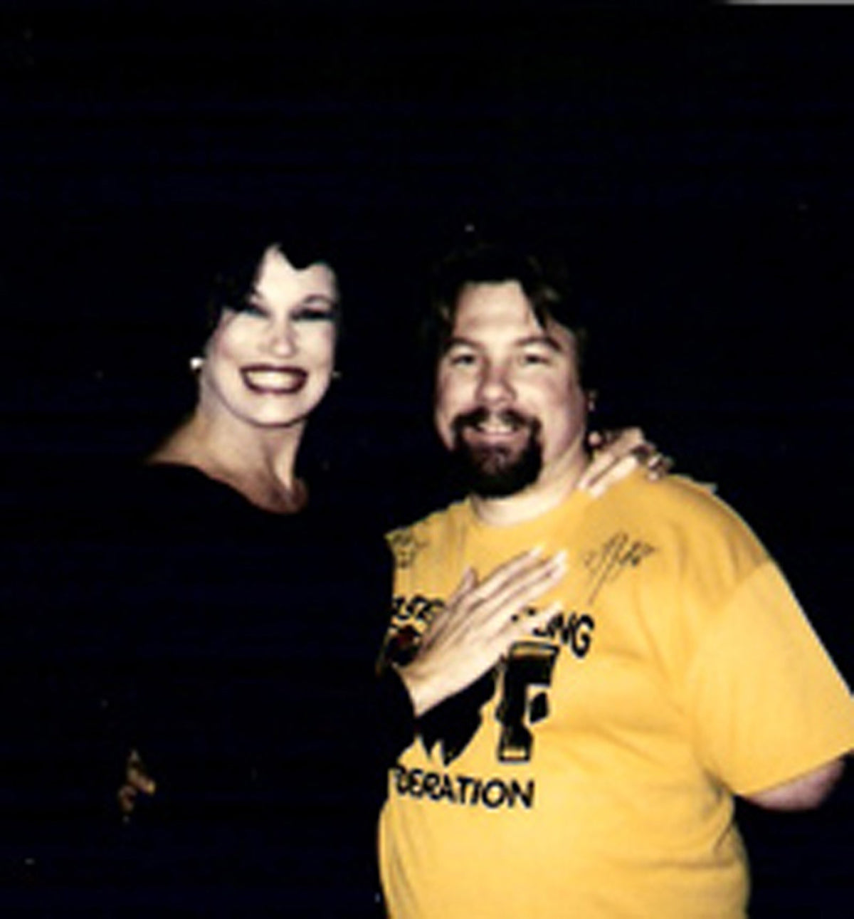 AM246 Sherri Martel ( Deceased ) Tammy Sytch  Autographed vintage Wrestling Magazine w/COA