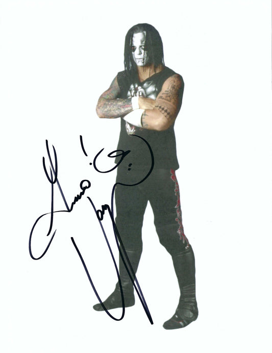 M3148  Vampiro  Autographed Wrestling Photo w/COA