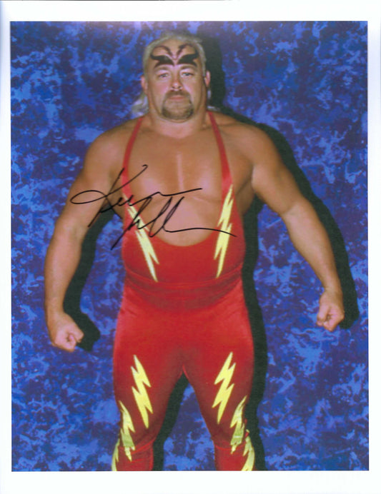 M3161  The Task Master  Kevin Sullivan Autographed Wrestling Photo w/COA