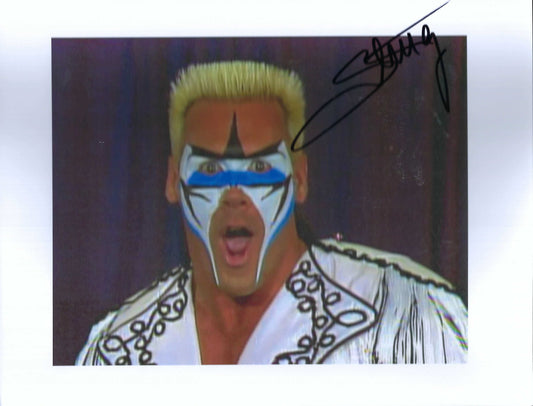 M3180  The Icon Sting Autographed Wrestling 8x10 w/COA