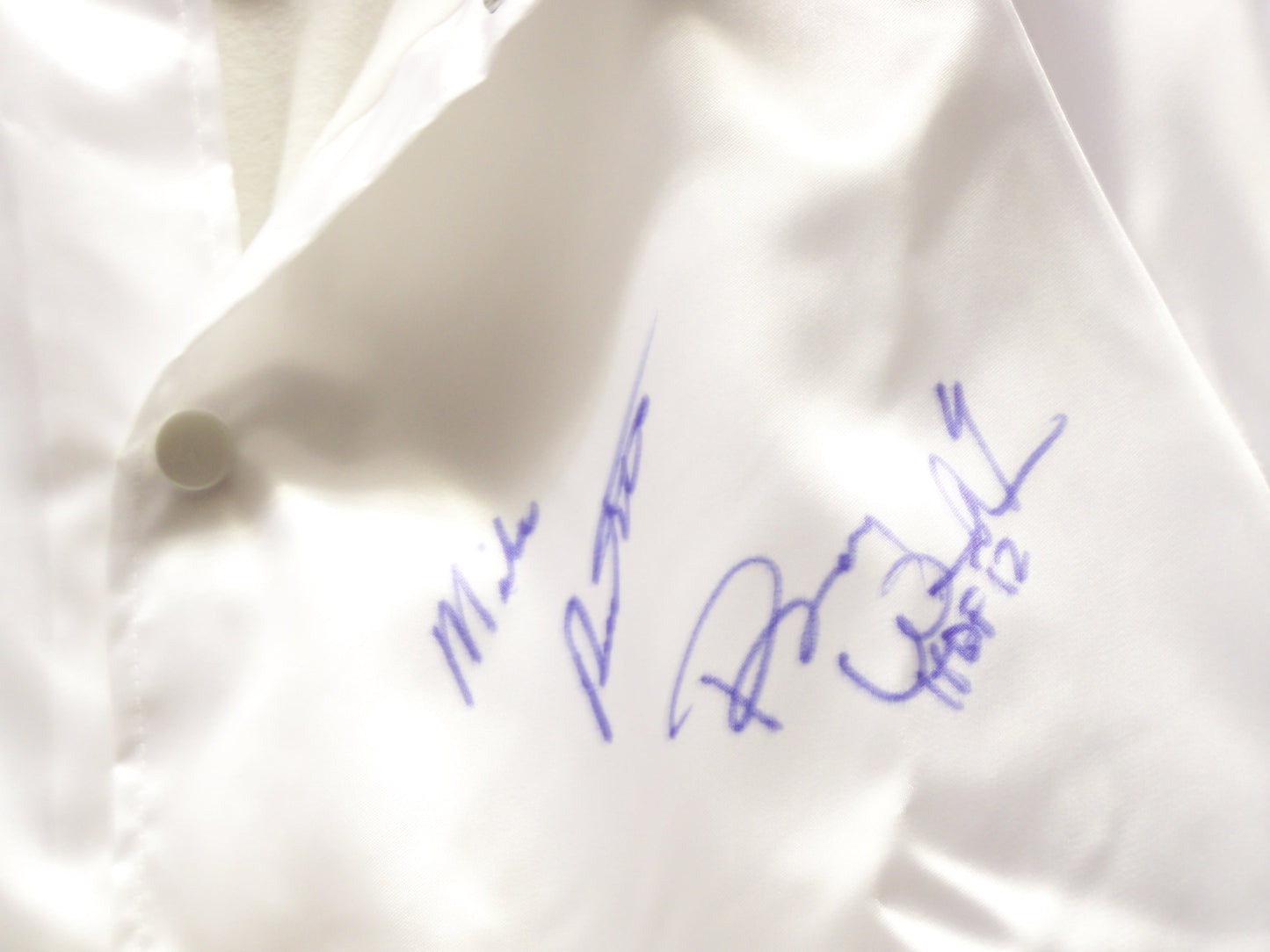 C18  Mike Rotundo Barry Windham Autographed Jacket W/COA