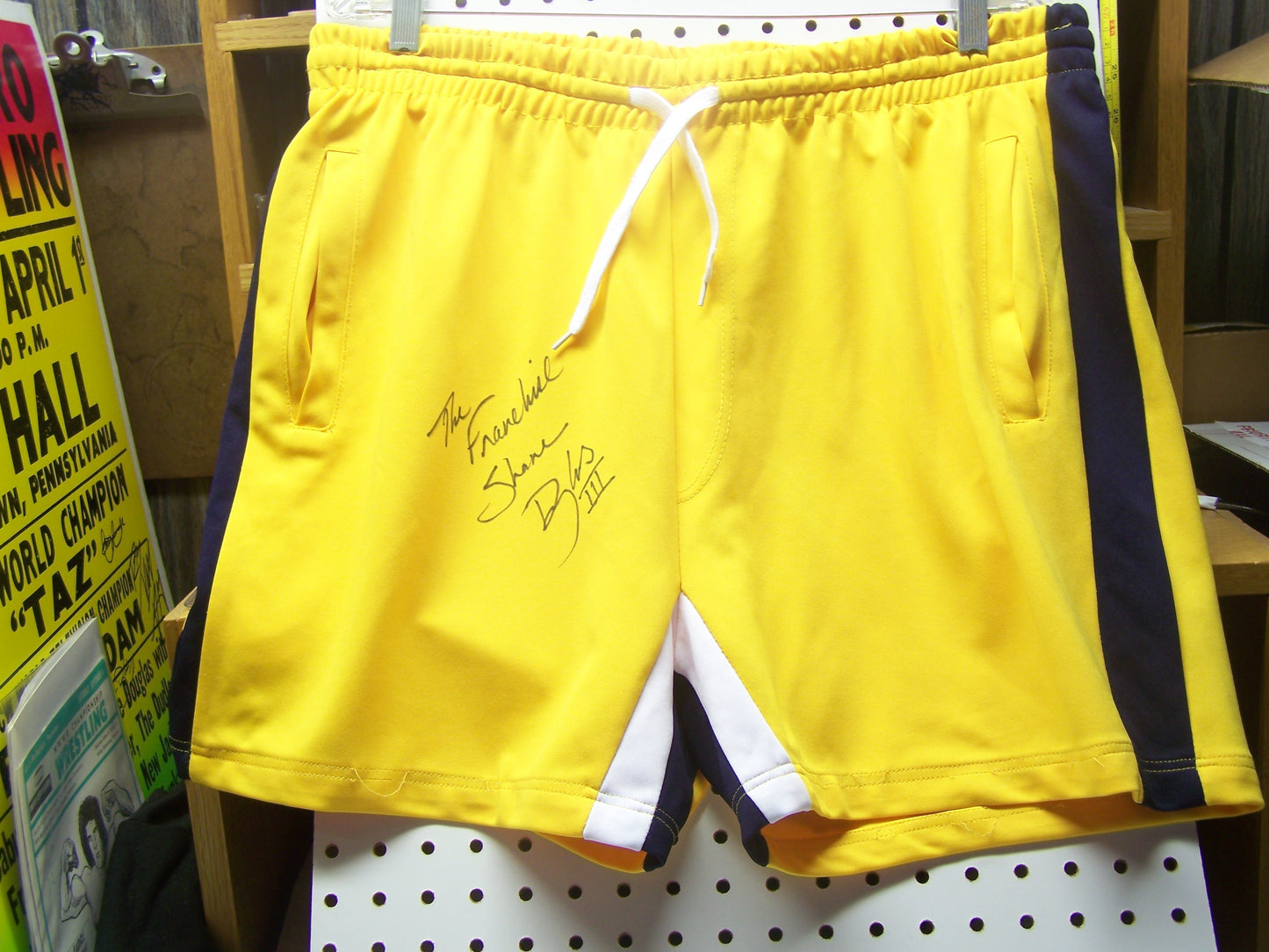 C24  Shane Douglas Autographed Ring Shorts w/COA