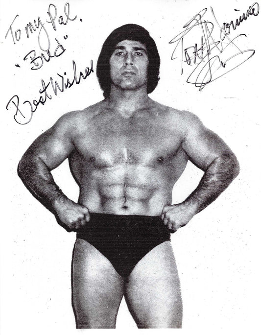 TM1  Tony Marino Autographed 8x10 Wrestling Photo w/COA