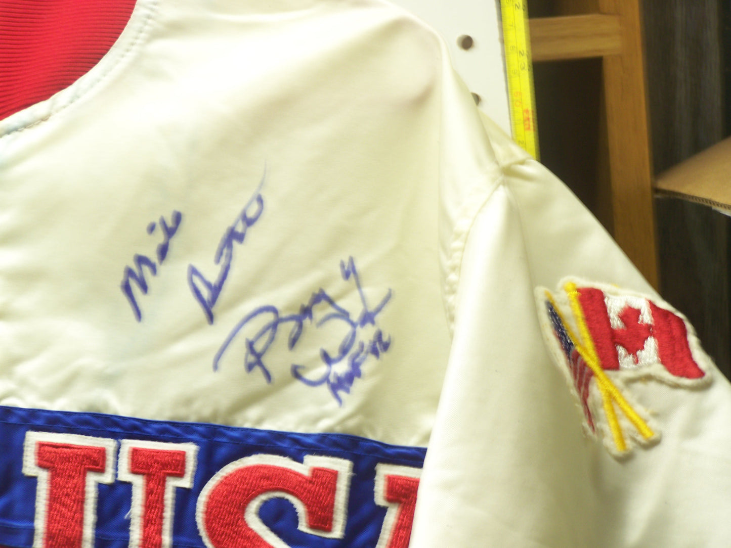 C31 USA EXPRESS Autographed Starter Ring Jacket w/COA Barry Windham Mike Rotundo