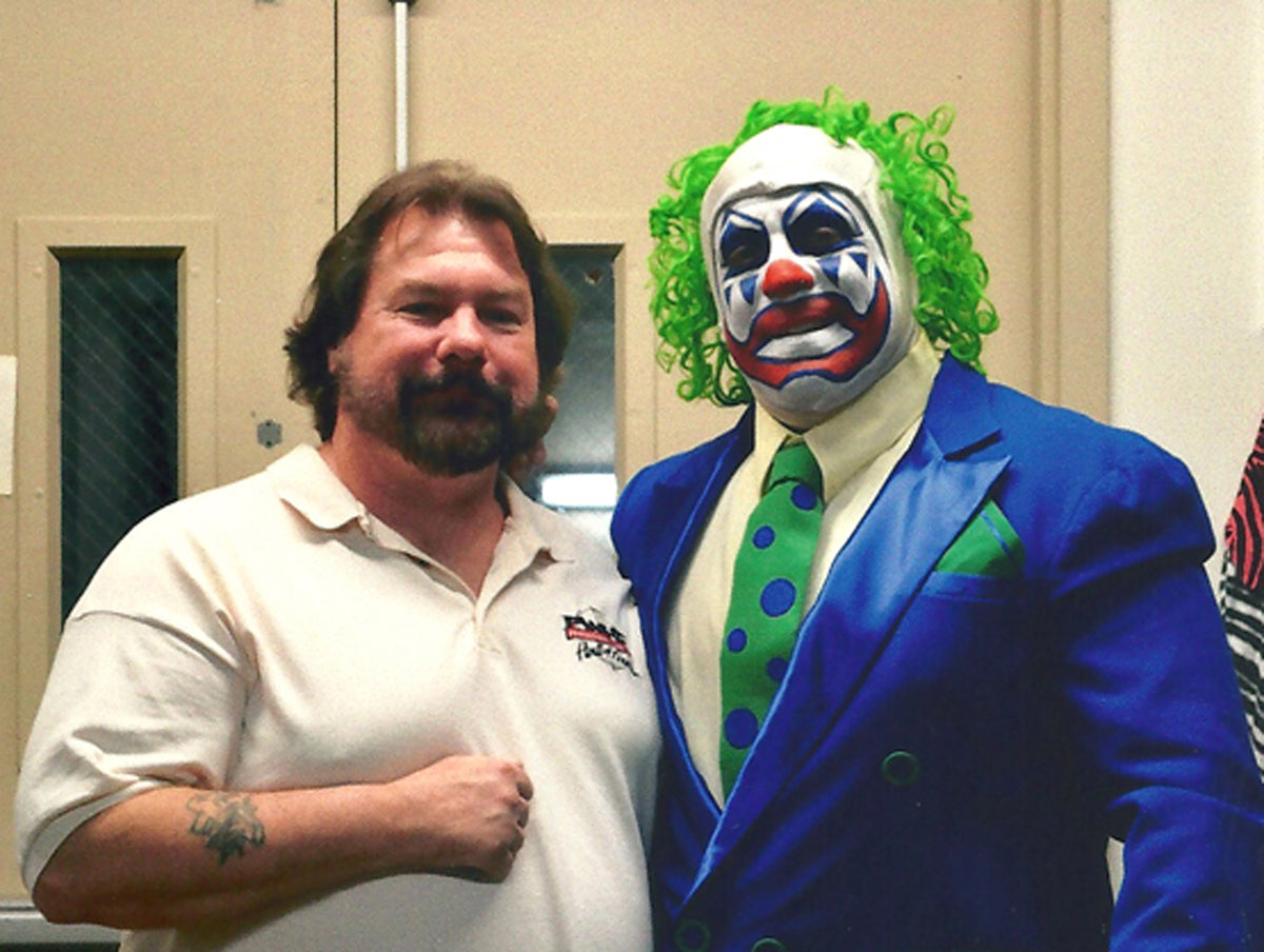 BD41   Doink the Clown  Cactus Jack  Hulk Hogan  Sting  Sid  Dustin Rhodes Autographed Vintage Wrestling Magazine / Program w/COA