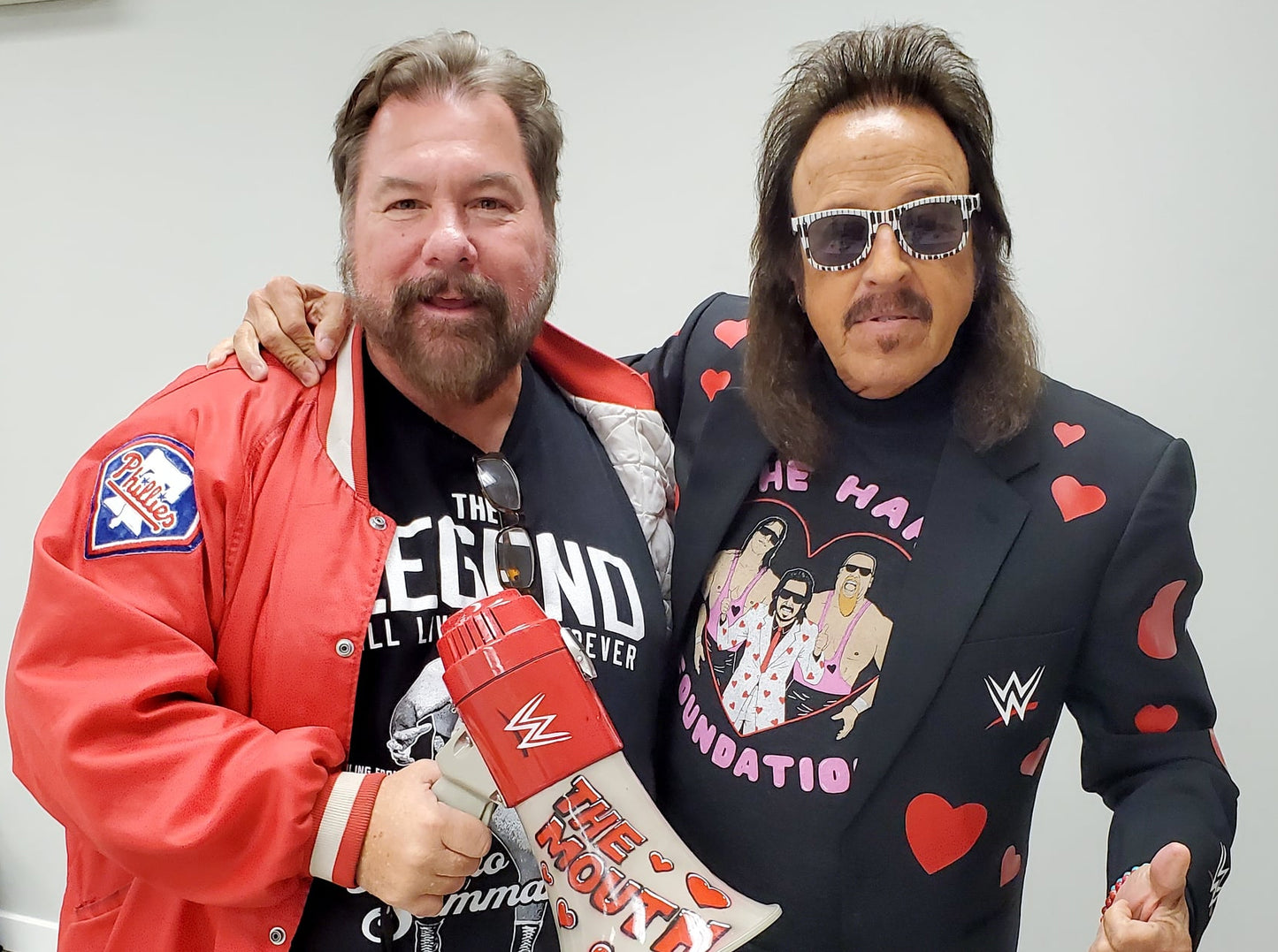 M3141  Money Inc. w/ Jimmy Hart   Autographed Wrestling Photo w/COA