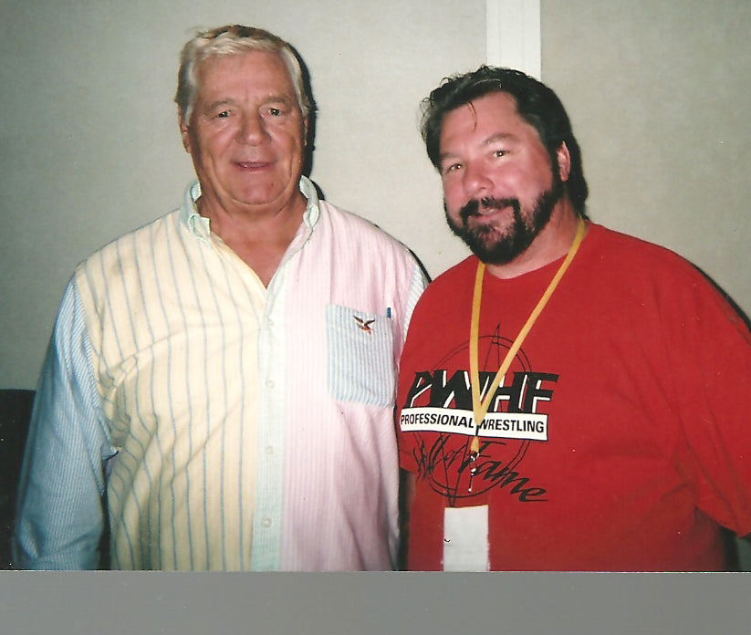 BD152  Jimmy Snuka  Pat Patterson both ( Deceased ) Autographed VERY RARE  Vintage Wrestling Magazine w/COA