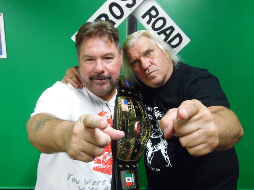 C4 Original Full Blooded Italians ECW Tee Shirt Autographed by Tommy Rich , Little Guido w/COA