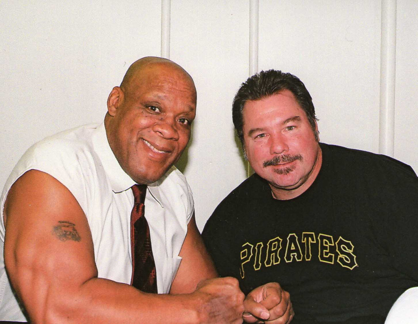 TA1  Tony Atlas Autographed Action Figure signed Display vs Hulk Hogan w/COA