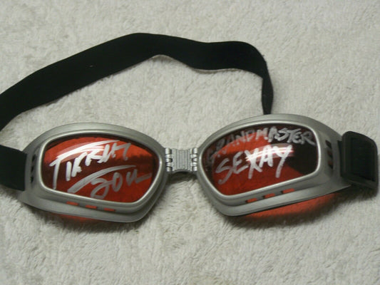 Grand Master Sexay Brian Christopher ( Deceased ) Autographed Ring Worn Protective Glasses w/COA