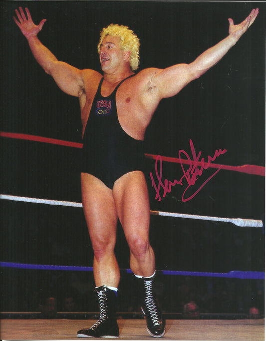 M126  Ken Patera Autographed Wrestling Photo w/COA