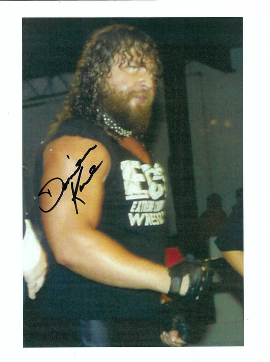 M3088  Damien Kane Signed Wrestling Photo w/COA