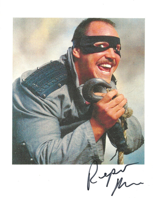 M341  Repo Man Autographed Wrestling Photo w/COA