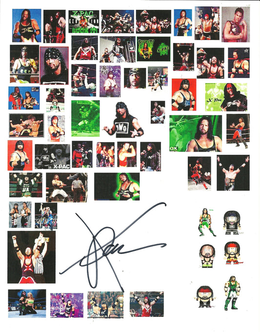 M374  X-Pac Autographed Wrestling Photo w/COA