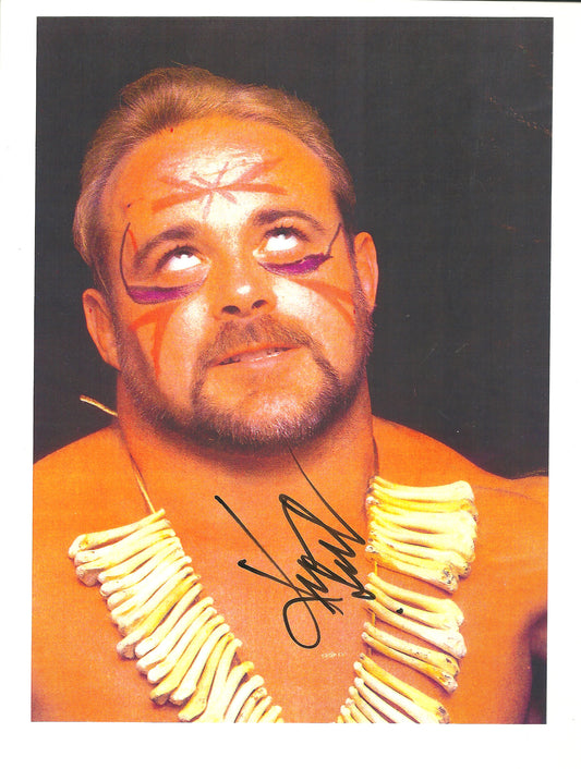 M385  Kevin Sullivan Autographed Wrestling Photo w/COA