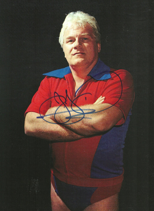 M456  J.J. Dillon  Autographed Wrestling Photo w/COA