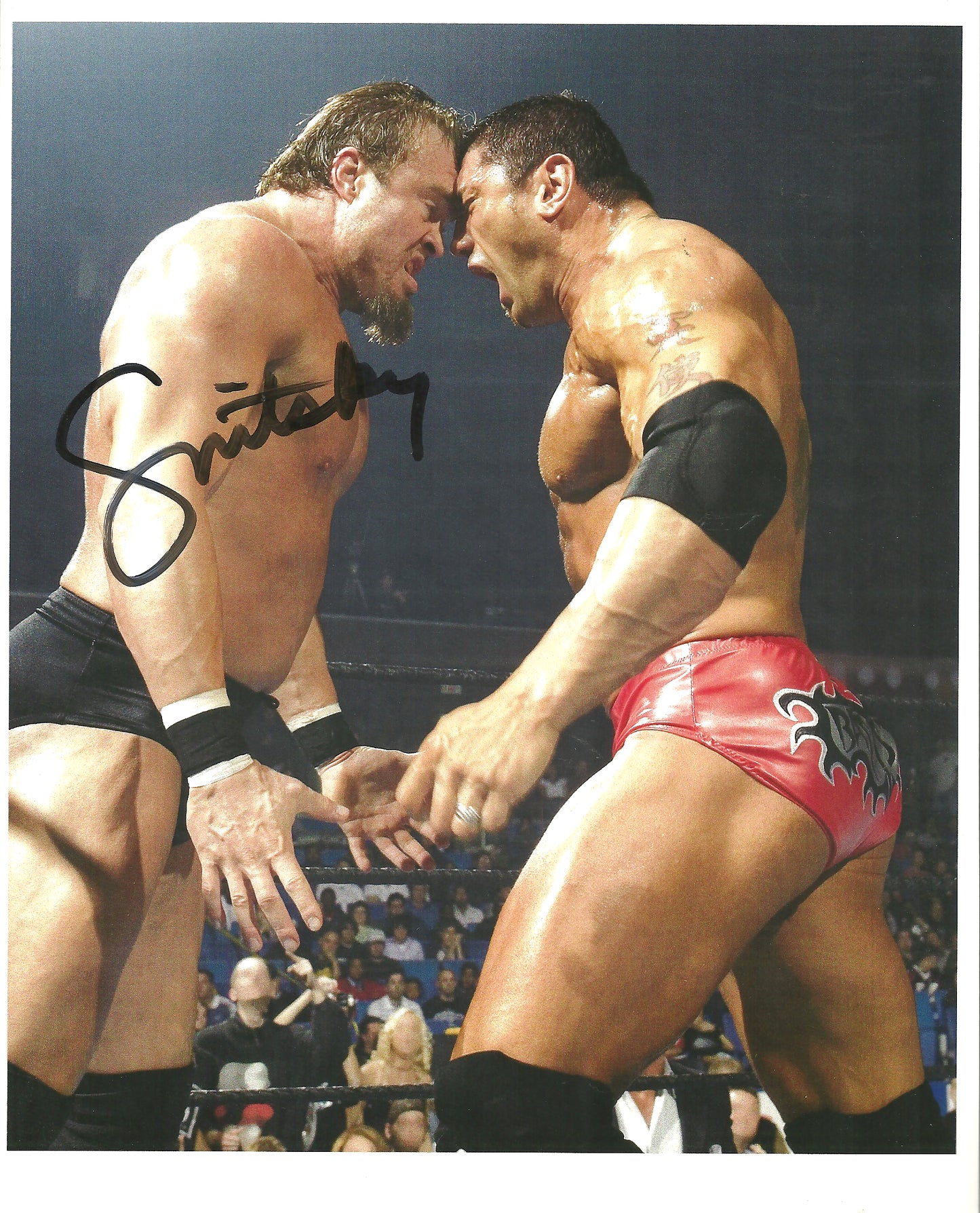 M457  Gene Snitsky  Autographed Wrestling Photo w/COA