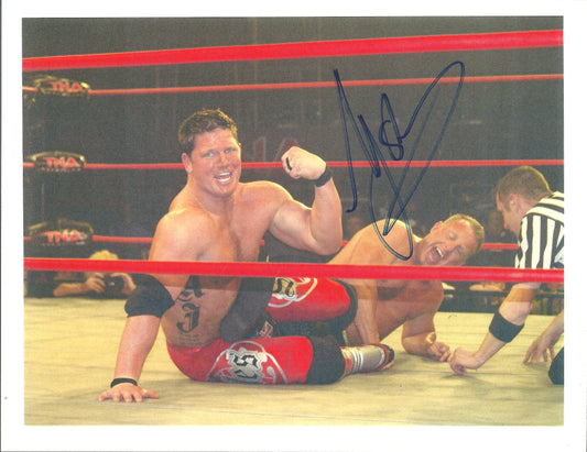 M482  A.J. Styles Autographed Wrestling Photo w/COA