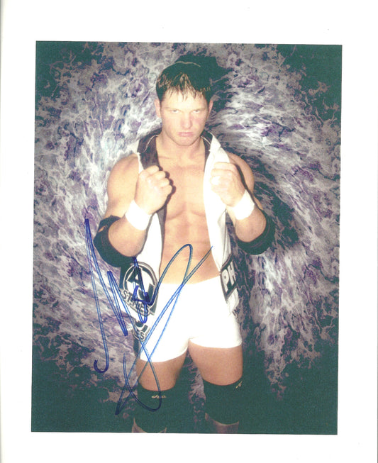 M485  A.J. Styles Autographed Wrestling Photo w/COA