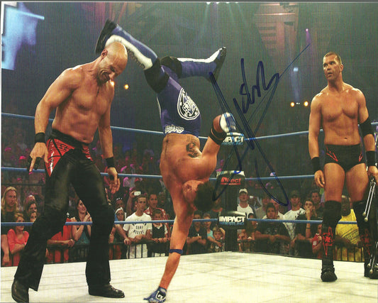 M496  A.J. Styles Autographed Wrestling Photo w/COA