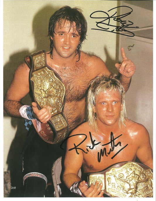 M500  Rock and Roll Express  Autographed Wrestling Photo w/COA
