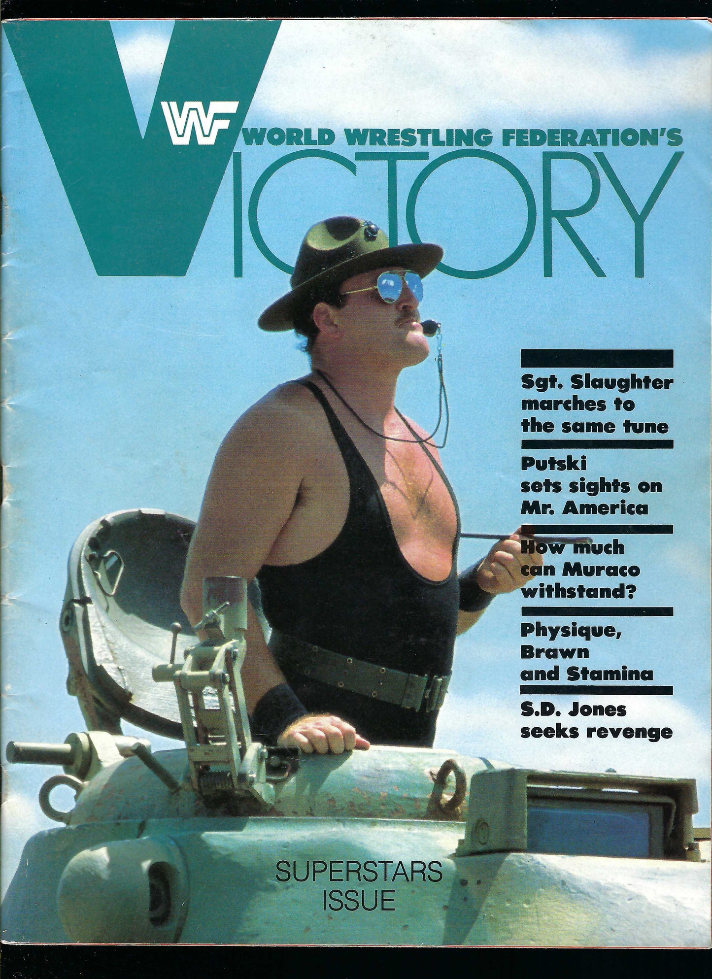 VERY RARE WWF Victory Magazines 1st and Second Edition